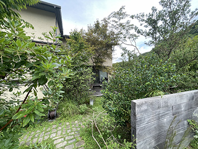 アンティーク敷石アプローチ