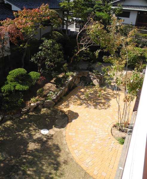 リサイクルの庭