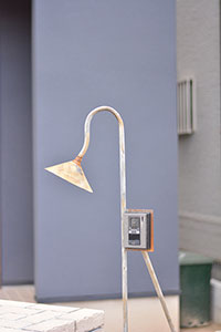 アイアン照明スタンド